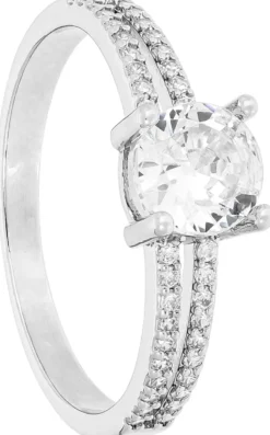 Bijou Brigitte Antragsringe|Ringe Mit Steinen>Ring - Classic Sparkle silber