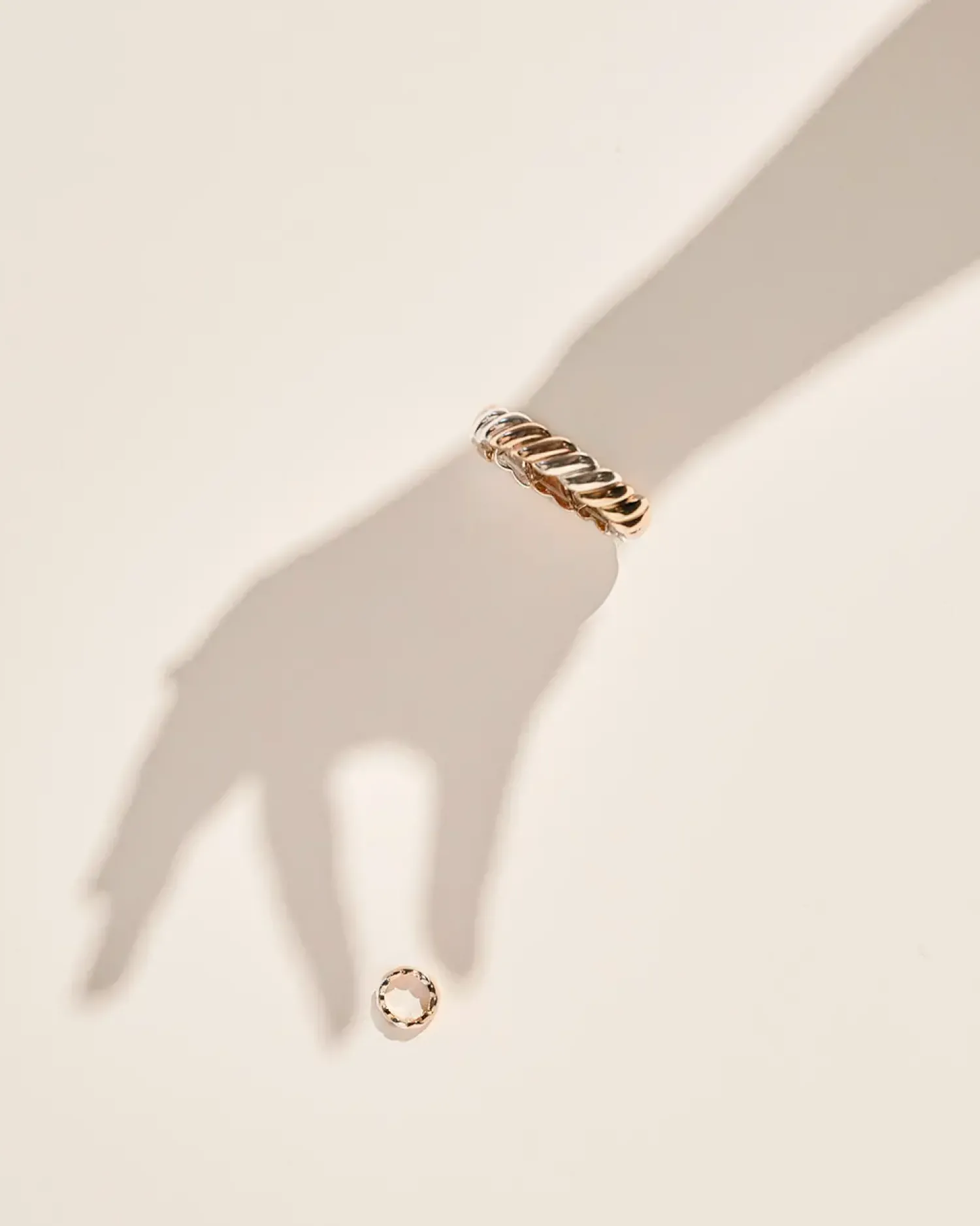 Bijou Brigitte Ringe Gold>Ring - Classic Tricolor gold, roségold, silber