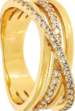 Bijou Brigitte Ringe Gold>Ring - Classy Twist gold