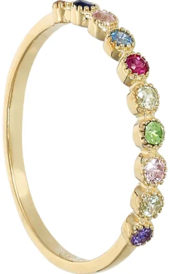 Bijou Brigitte Ringe 925Er Silber|Ringe 925Er Silber>Ring - Colorful Shining mehrfarbig