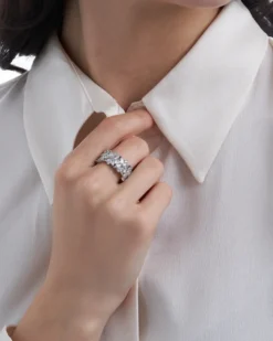 Bijou Brigitte Ringe Mit Steinen|Brautschmuck>Ring - Crystal Moment silber