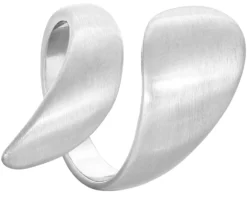 Bijou Brigitte Statement-Ringe>Ring - Curly Silver silber