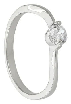 Bijou Brigitte Ringe Mit Steinen>Ring - Curved Silver silber