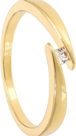 Bijou Brigitte Ringe Gold>Ring - Delightful Zirkonia gold