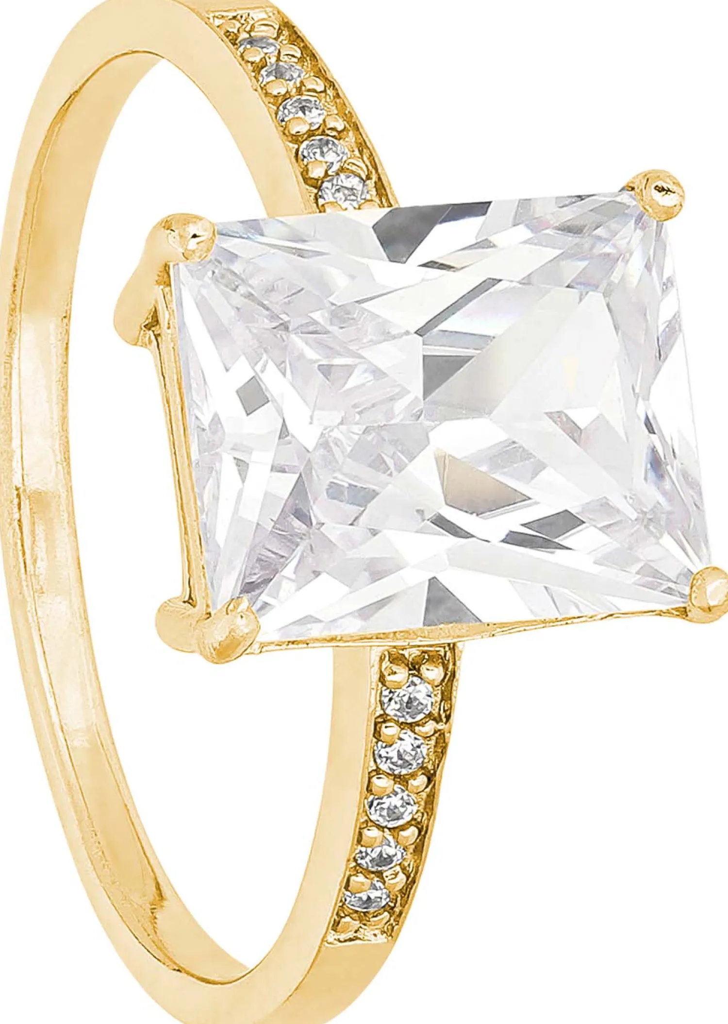 Bijou Brigitte Antragsringe|Silver Crystals>Ring - Elegant gold