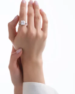 Bijou Brigitte Antragsringe|Ringe Mit Steinen>Ring - Elegant Love silber