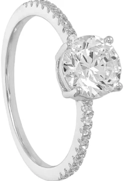Bijou Brigitte Antragsringe|Silver Crystals>Ring - Eternity Love silber
