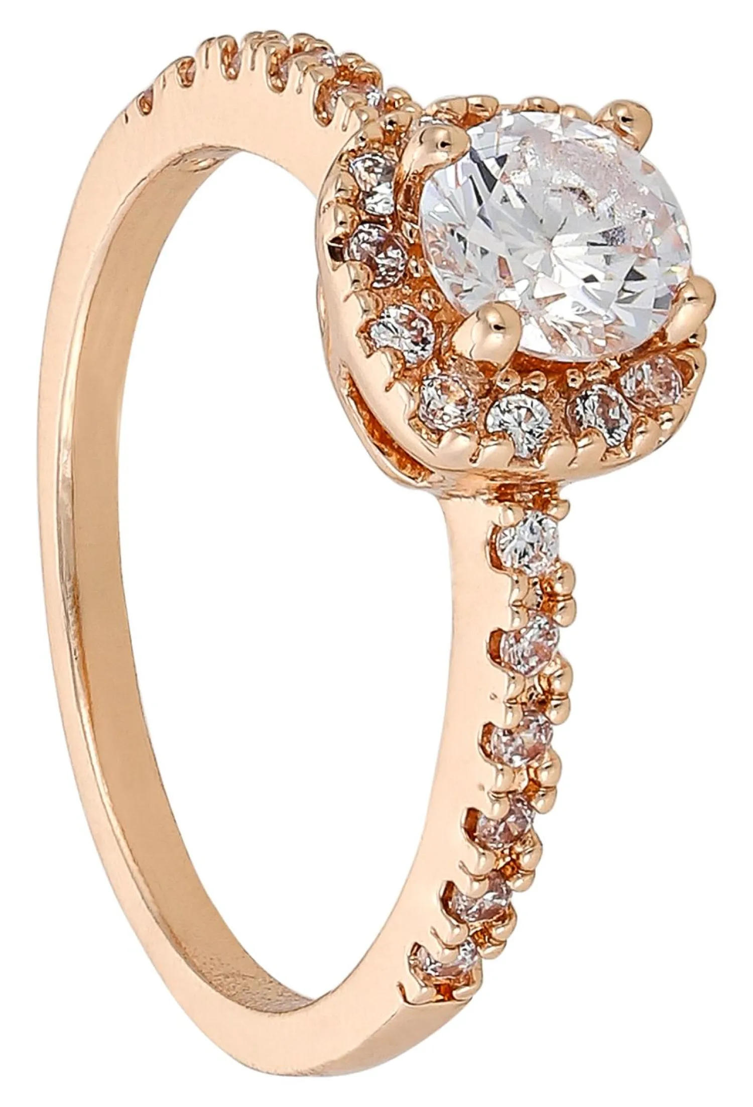 Bijou Brigitte Antragsringe|Ringe Mit Steinen>Ring – Fancy Rosé gold