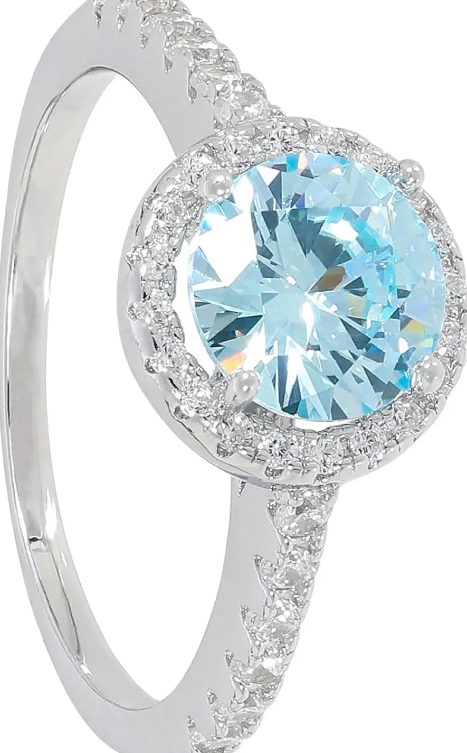 Bijou Brigitte Ringe 925Er Silber|Antragsringe>Ring - Fetching Glam blau, silber