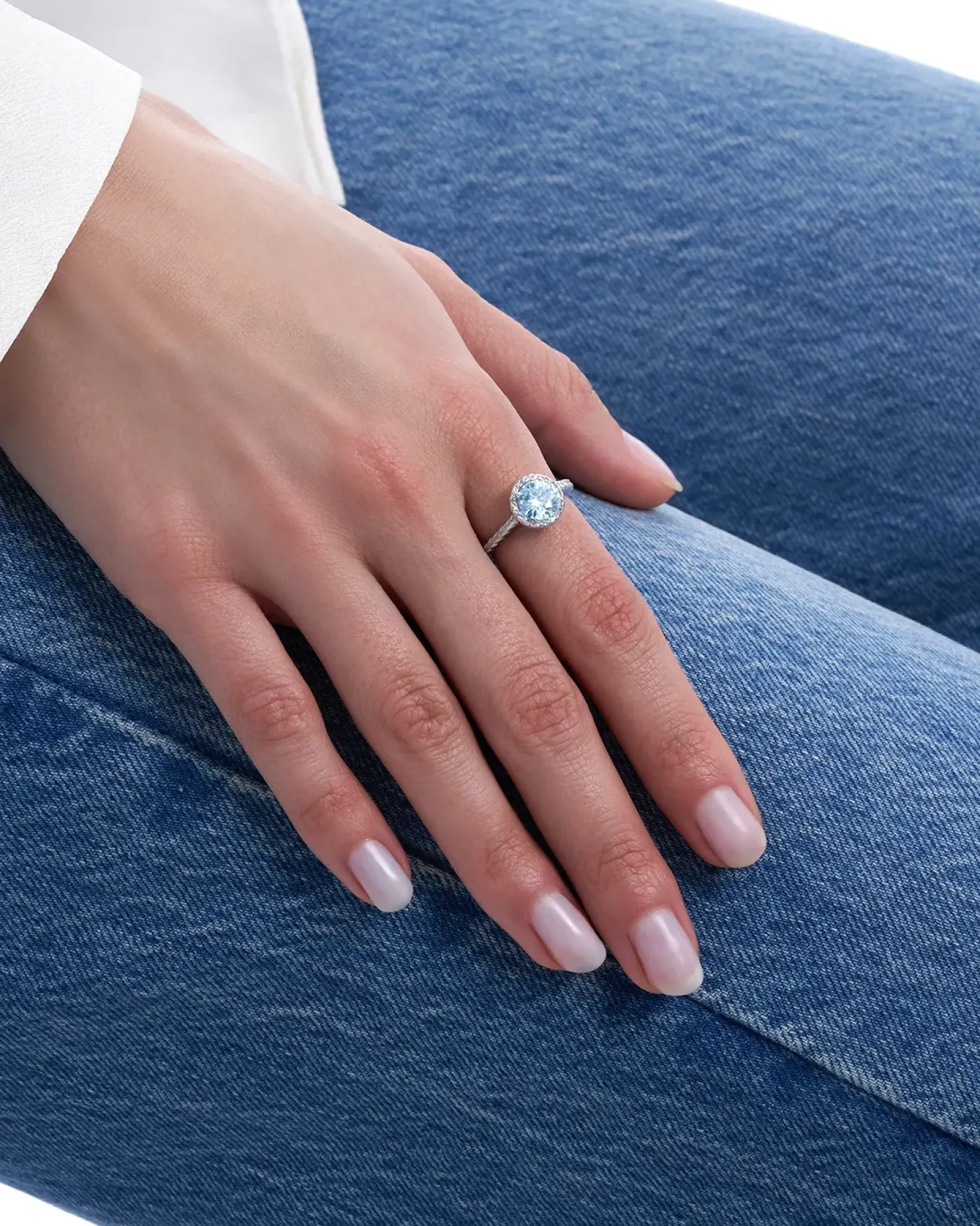 Bijou Brigitte Ringe 925Er Silber|Antragsringe>Ring - Fetching Glam blau, silber