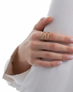 Bijou Brigitte Ringe 925Er Silber|Ringe Gold>Ring - Filigree gold