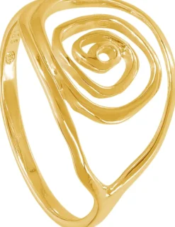 Bijou Brigitte Ringe 925Er Silber|Ringe Gold>Ring - Filigree Squiggle gold