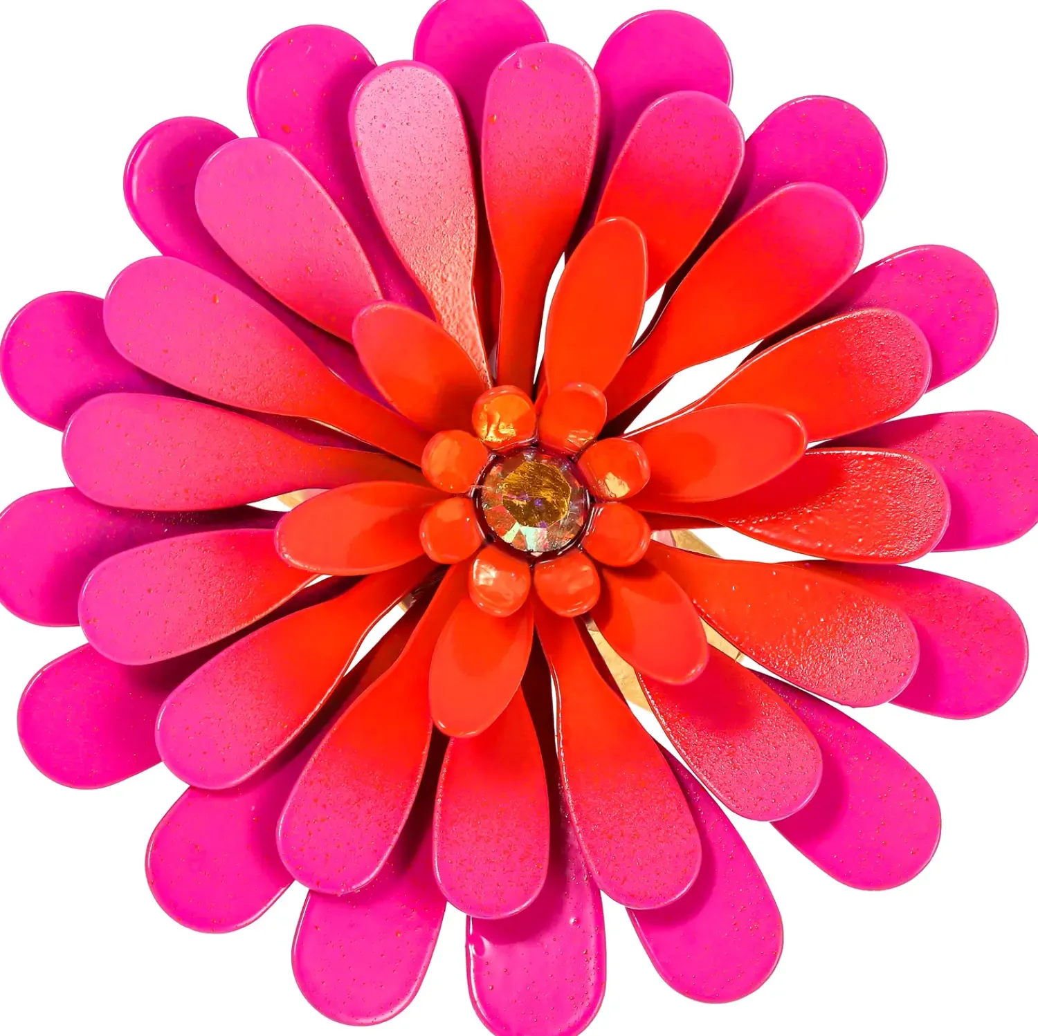 Bijou Brigitte Statement-Ringe|Blumenschmuck>Ring - Flower Blend rot, pink