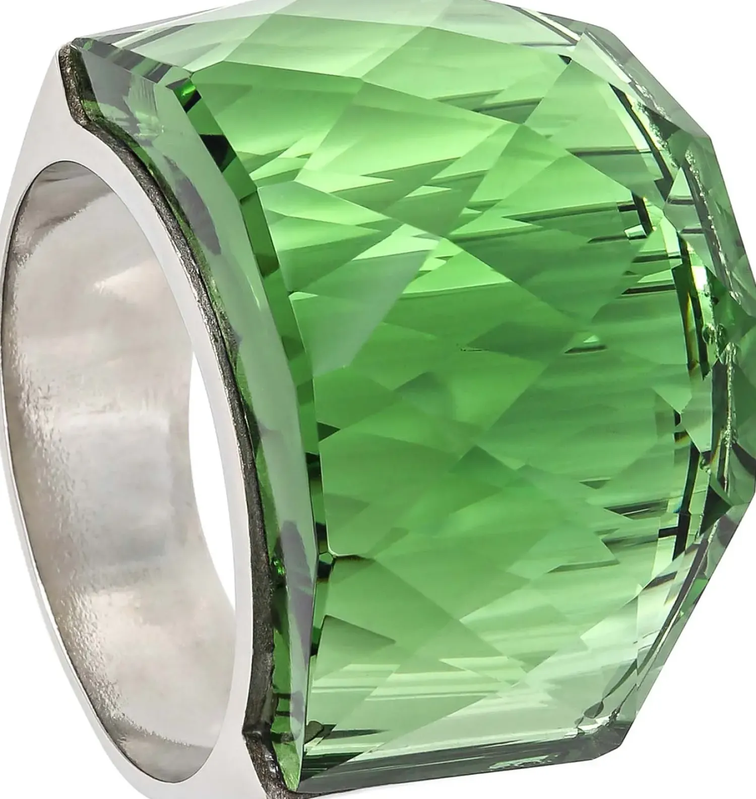 Bijou Brigitte Edelstahlringe|Statement-Ringe>Ring - Forest Green grün