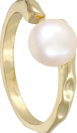 Bijou Brigitte Ringe Gold>Ring - Fresh Pearl gold