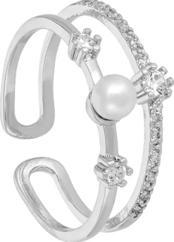 Bijou Brigitte Ringe Mit Steinen|Brautschmuck>Ring - Glamour Wedding silber
