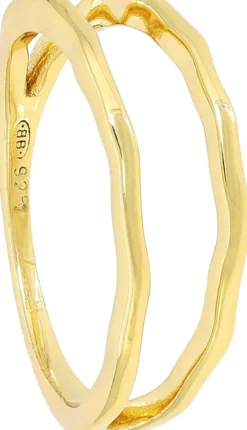 Bijou Brigitte Ringe 925Er Silber|Basics>Ring - Gleaming Rows gold