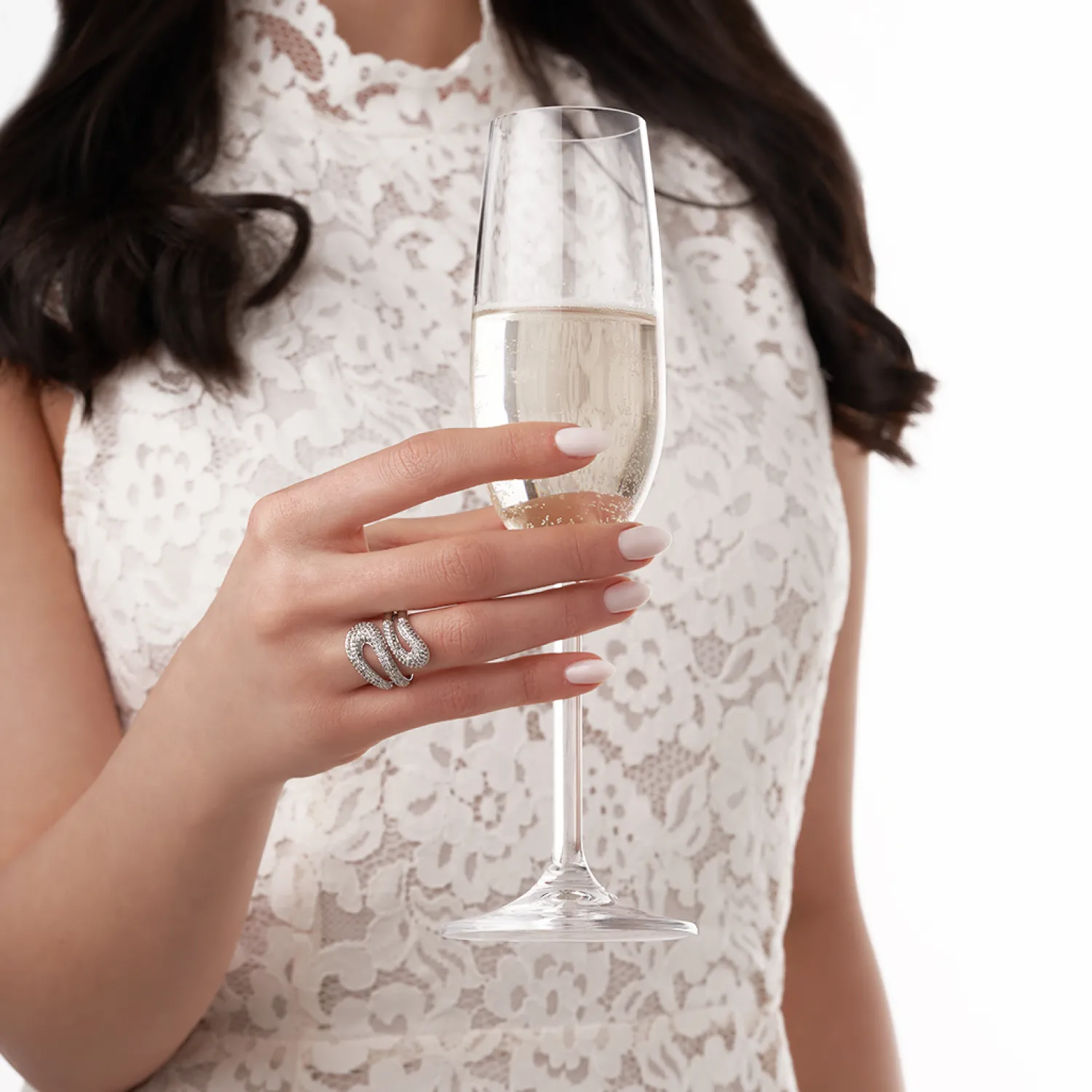 Bijou Brigitte Für Bestimmte Anlässe>Ring - Glitter Dream silber