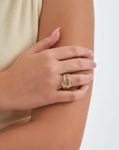 Bijou Brigitte Basics|Ringe Gold>Ring - en Pick gold