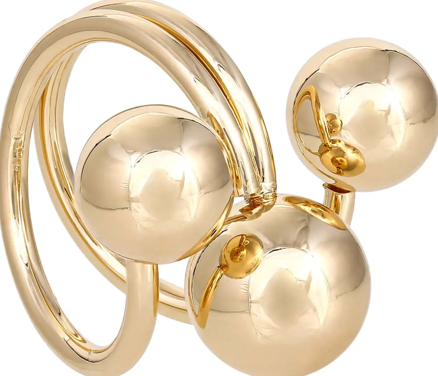 Bijou Brigitte Statement-Ringe|Ringe Gold>Ring - en Spheres gold