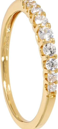 Bijou Brigitte Silver Crystals|Ringe Mit Steinen>Ring - Gorgeous Zirkonia gold