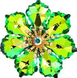 Bijou Brigitte Statement-Ringe|Blumenschmuck>Ring - Green Blossom grün