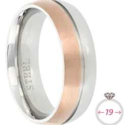 Bijou Brigitte Edelstahlschmuck In Roségold|Wasserfester Schmuck>Ring - Heavenly 19 roségold, silber