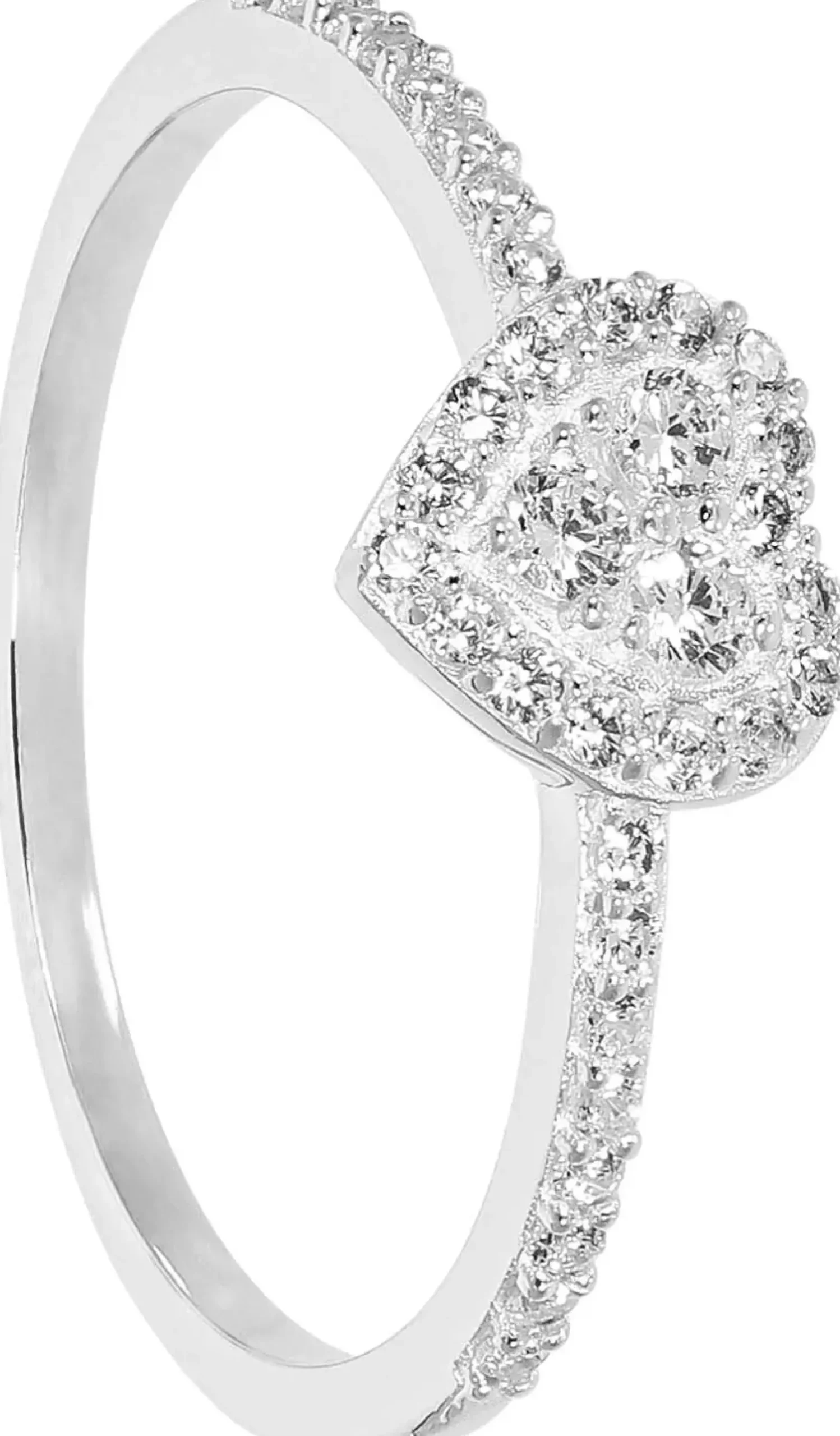 Bijou Brigitte Für Bestimmte Personen>Ring - Iced Heart silber