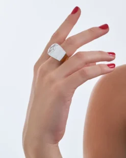 Bijou Brigitte Edelstahlringe|Edelstahlschmuck In Gold>Ring - Icy Steel gold