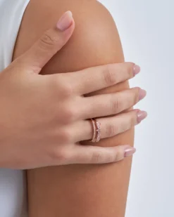 Bijou Brigitte Ringe Mit Steinen|Brautschmuck>Ring - Like a Crown roségold
