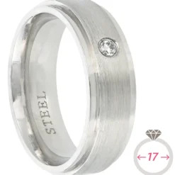 Bijou Brigitte Edelstahlringe|Antragsringe>Ring - Lovely 17 silber