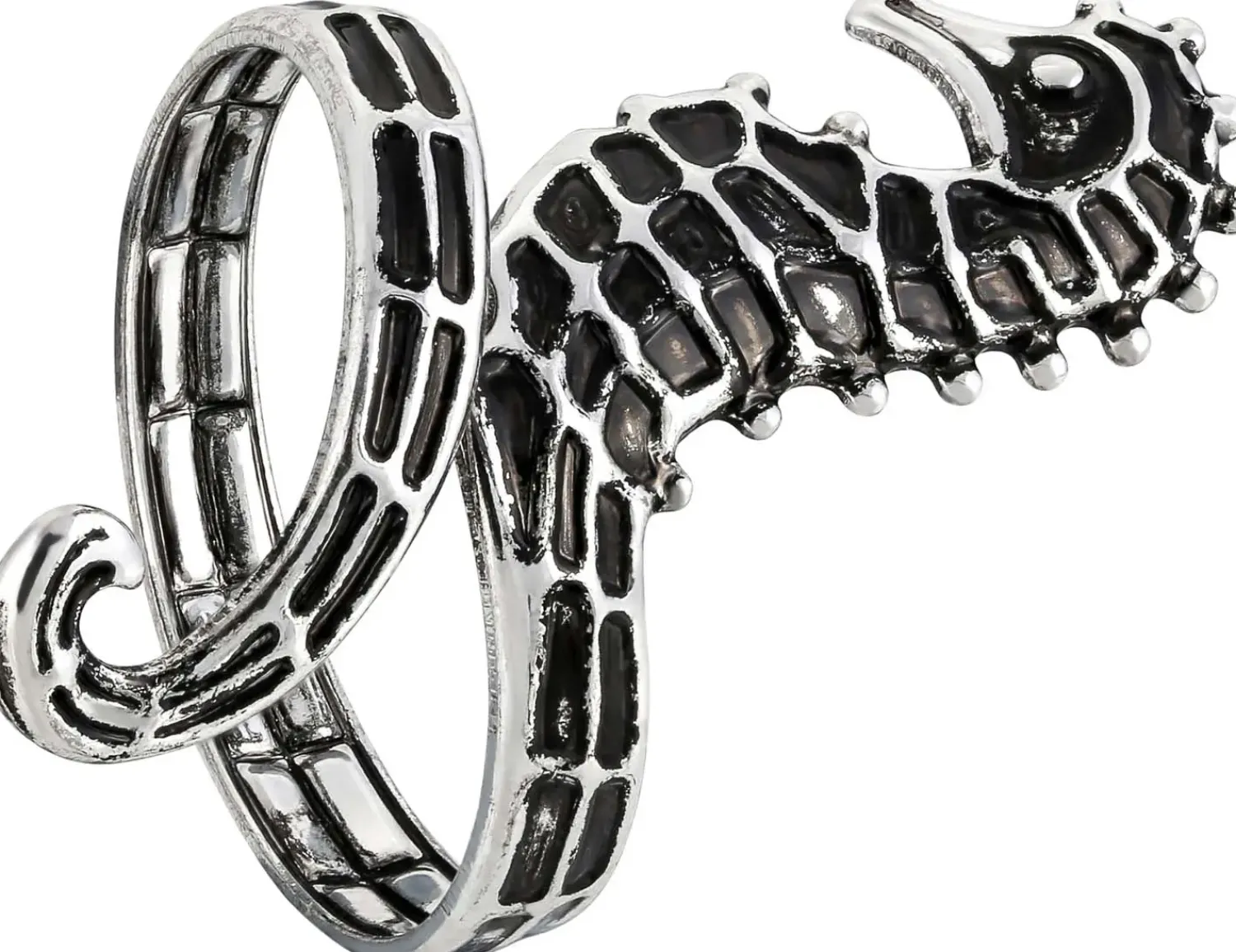 Bijou Brigitte Statement-Ringe|Maritimer Schmuck>Ring - Marine Mystery silber
