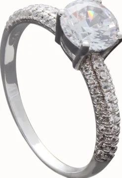 Bijou Brigitte Antragsringe|Silver Crystals>Ring - Marry Me silber