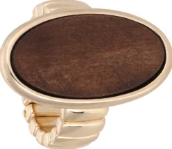 Bijou Brigitte Statement-Ringe>Ring - Natural Best braun