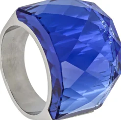 Bijou Brigitte Edelstahlringe|Statement-Ringe>Ring - Ocean Blue blau, silber