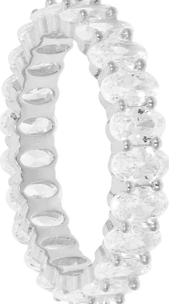Bijou Brigitte Ringe 925Er Silber|Ringe Mit Steinen>Ring - Oval Elegance silber