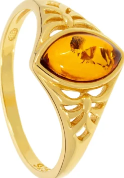 Bijou Brigitte Ringe 925Er Silber|Ringe Gold>Ring – Perfect Amber gold, orange