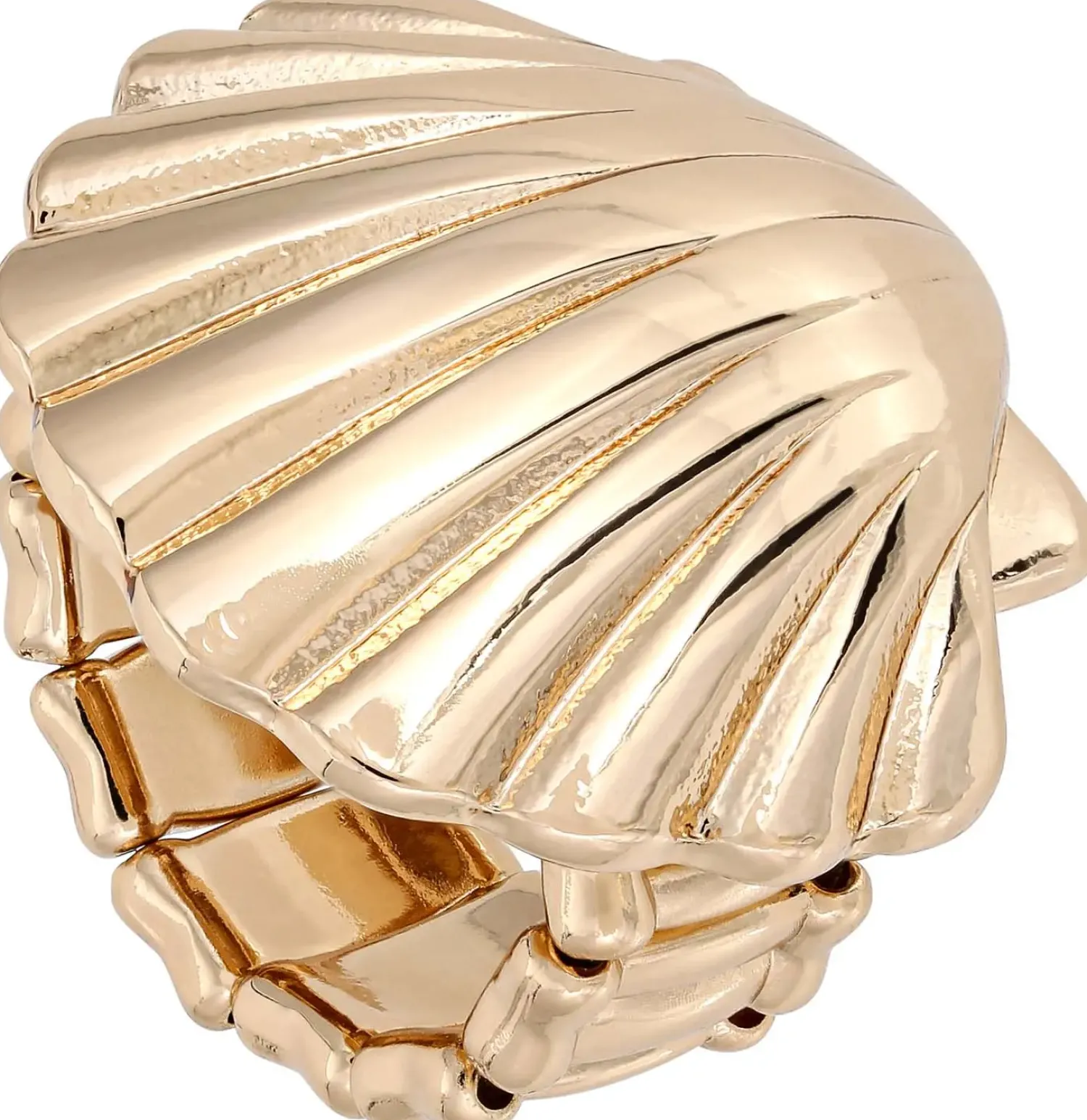 Bijou Brigitte Statement-Ringe|Ringe Gold>Ring - Perfect Shell gold