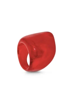 Bijou Brigitte Statement-Ringe>Ring - Red Art rot