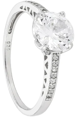 Bijou Brigitte Antragsringe|Silver Crystals>Ring - Royal silber