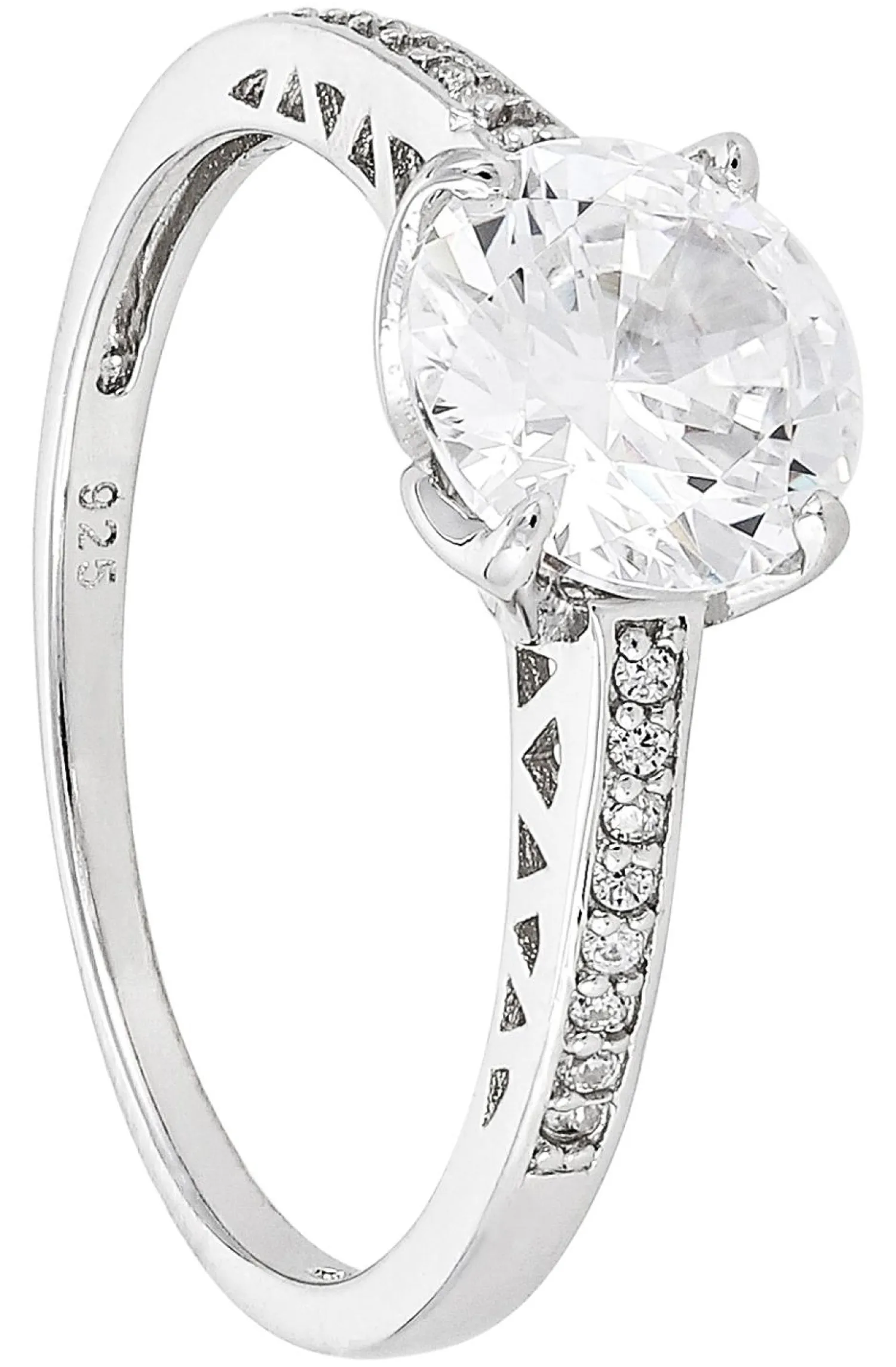 Bijou Brigitte Antragsringe|Silver Crystals>Ring - Royal silber