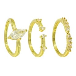 Bijou Brigitte Ring-Sets|Ringe Gold>Ring Set - Beautiful Treasure gold