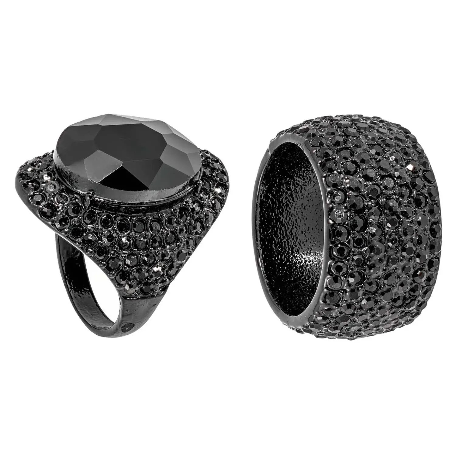 Bijou Brigitte Ring-Sets>Ring-Set - Black Halloween schwarz