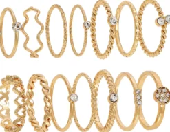 Bijou Brigitte Ring-Sets|Ringe Gold>Ring-Set - Boho Dreams gold