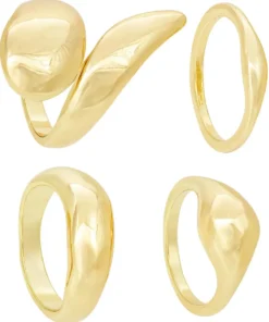 Bijou Brigitte Ring-Sets|Ringe Gold>Ring-Set - Classic Gleam gold
