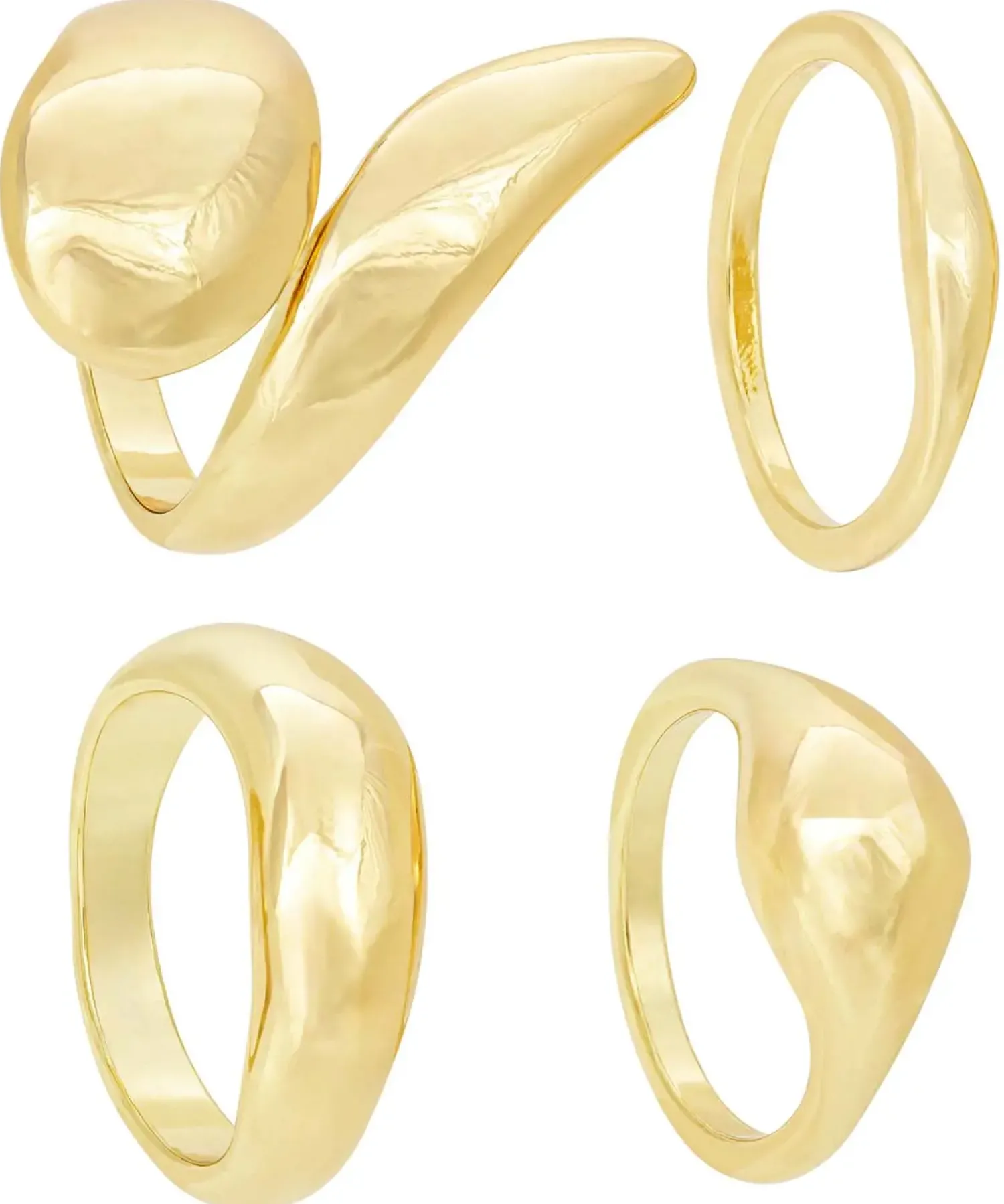 Bijou Brigitte Ring-Sets|Ringe Gold>Ring-Set - Classic Gleam gold
