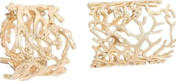Bijou Brigitte Ring-Sets|Ringe Gold>Ring-Set - Coral Duo gold