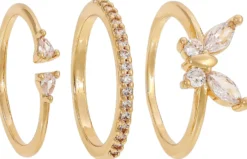Bijou Brigitte Ring-Sets|Ringe Gold>Ring-Set - Dreamy Day gold