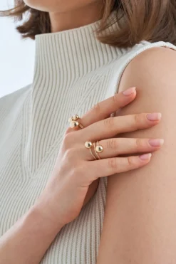 Bijou Brigitte Ring-Sets|Ringe Gold>Ring-Set - en Beads gold