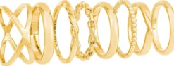 Bijou Brigitte Ring-Sets|Ringe Gold>Ring-Set - en Day gold